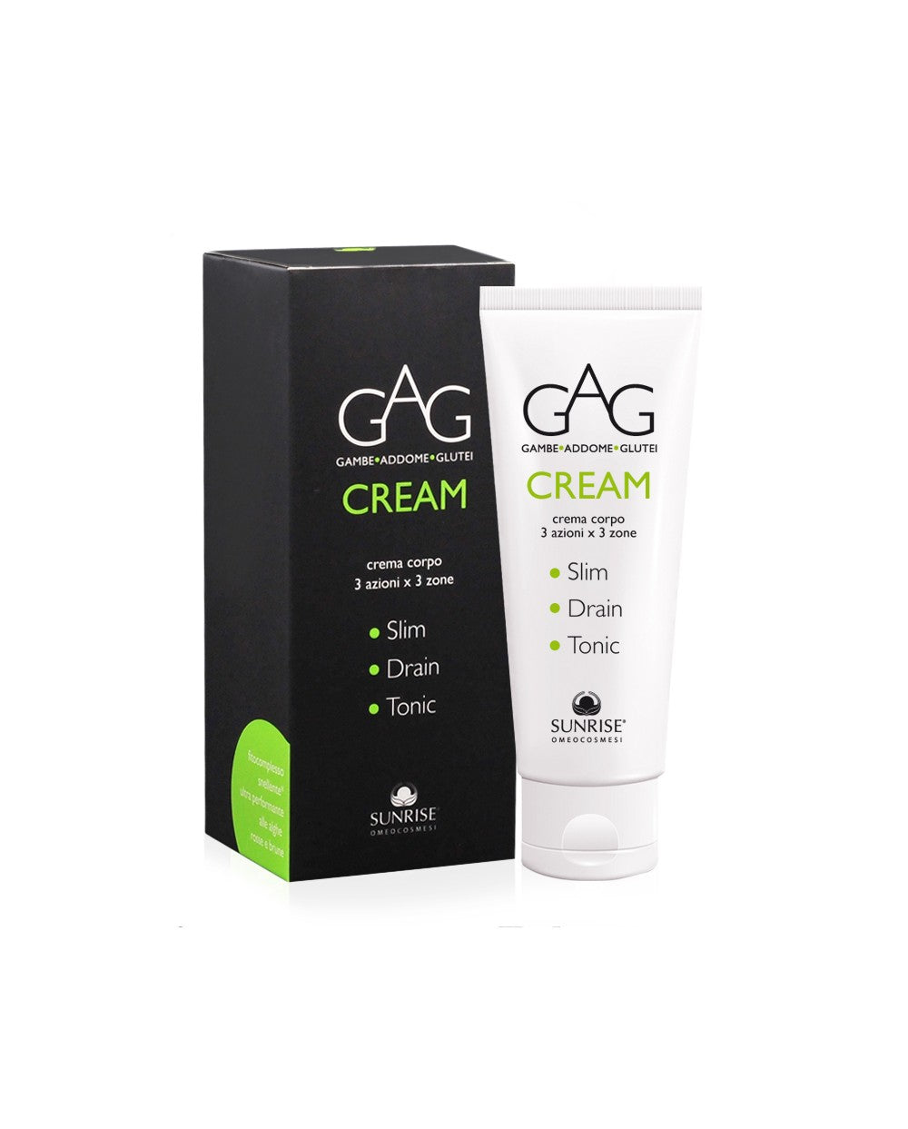 GAG CREAM crema corpo intensiva 3 azioni x 3 zone
