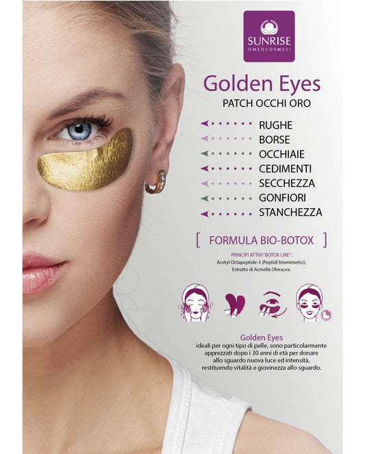 Golden Eyes - patches occhi oro formula bio-botox